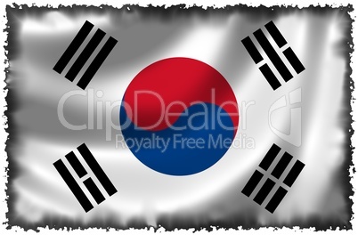 Nationalfahne von Südkorea