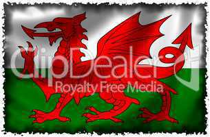 Nationalfahne von Wales