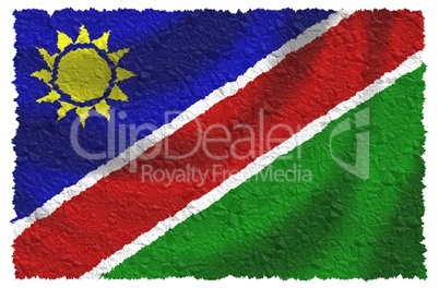 Nationalfahne von Namibia