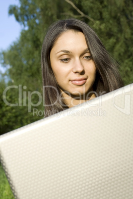 Woman with a Laptop