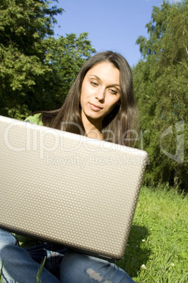 Woman with a Laptop