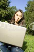 Woman with a Laptop