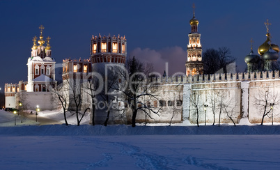 Moscow in winter