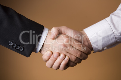 Business handshake