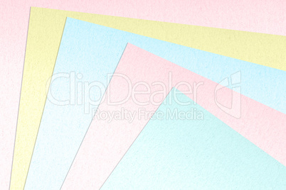 Color paper samples