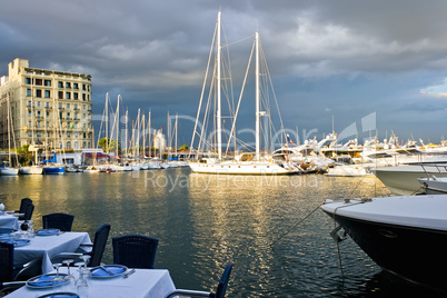 Naples port