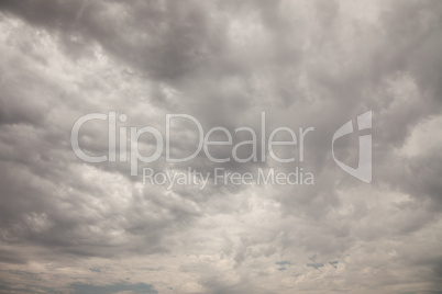 Ominous Cloudy Sky Background
