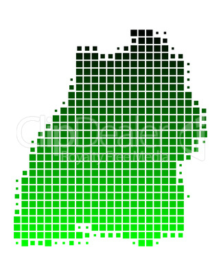 Karte von Baden-Württemberg