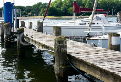 wooden pier