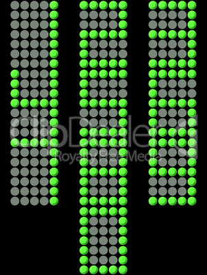 Electronic Display Numbers