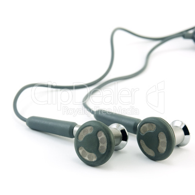 headphones isolated on a white