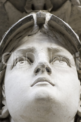 head of a statue