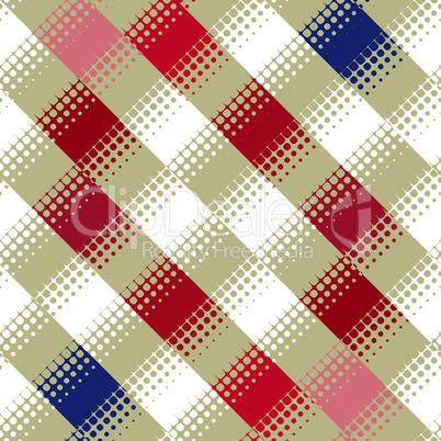 blocks and dots pattern