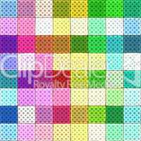 colorful rag pattern