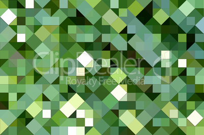 green square mosaic