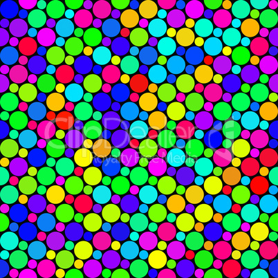 festive dots pattern