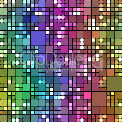 colored blocks pattern