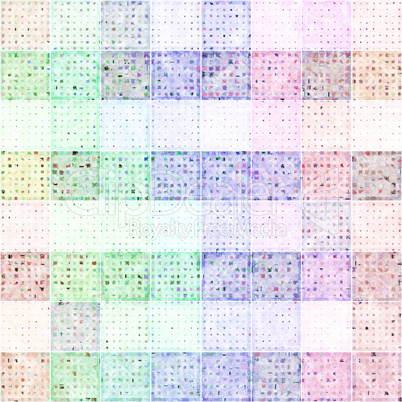 pastel squares print