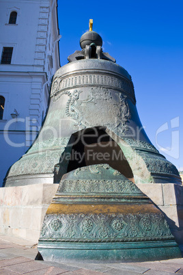 The largest Tsar Bell in Moscow Kremlin