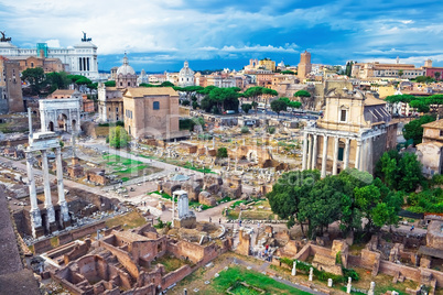 Ancient Forum in Rome