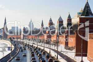 Moscow Kremlin wall