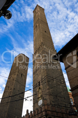 Leaning towers of Bologna