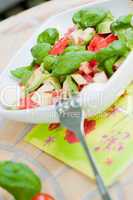 Multicolored salad