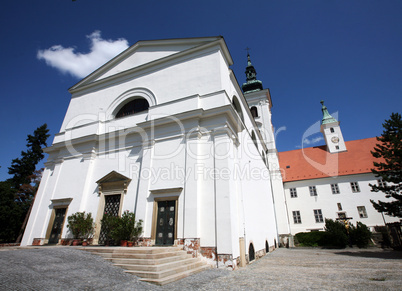 Church of Virgin Mary birth in Vranov near Brno
