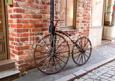 Antikes Fahrrad