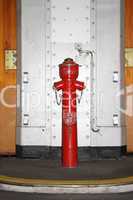 Roter Hydrant