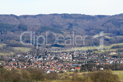 Dorf im Odenwald