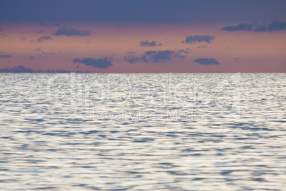 Abends an der Ostsee