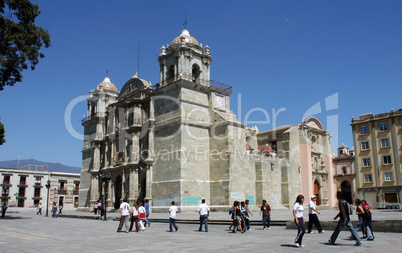 Church in Oaxaca, Mexico