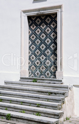 Door of church
