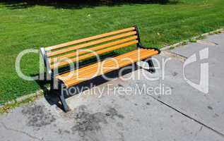 Wooden benche