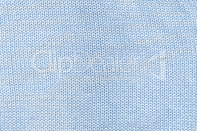 Cyan knitted cotton mesh