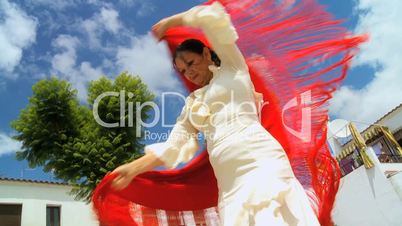 Flamenco-Tänzerin