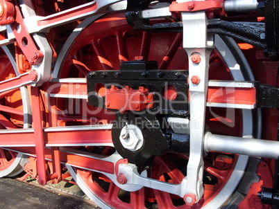 alte Dampflokomotive Details