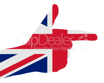 Britisches Handzeichen Britisches Handzeichen