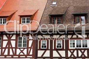 Fachwerkhäuser, half-timbered houses