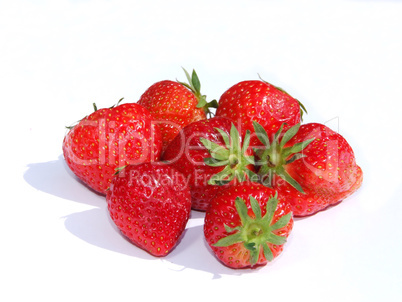 7 Erdbeeren