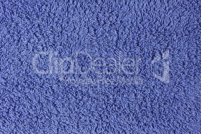 Slighty worn purple towel