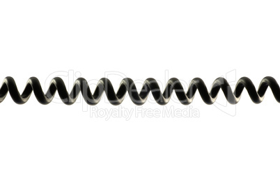 Spiral Telephone Cable