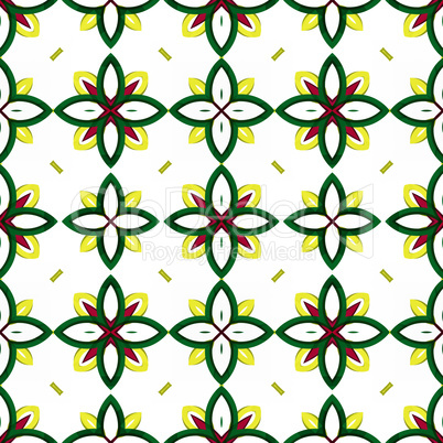ornamental flower pattern