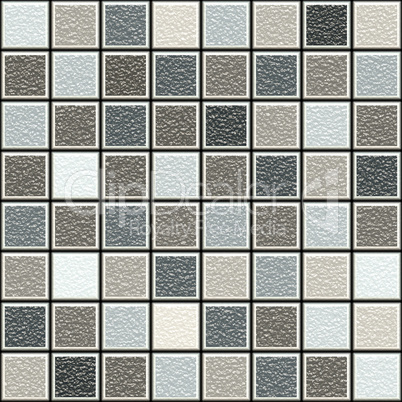 grey and brown 3d structure tiles pattern