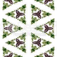 frog batik pattern