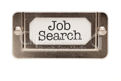 Job Search File Drawer Label