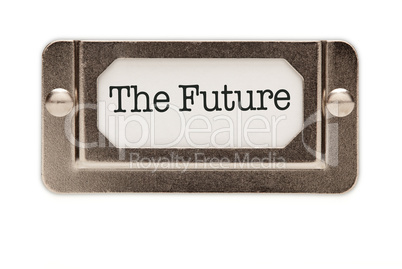 The Future File Drawer Label