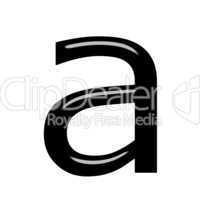 3d letter a