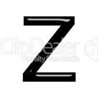 3d letter z